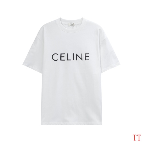 Cheap Celine T-Shirts Short Sleeved For Unisex #1264278 Replica Wholesale [$32.00 USD] [ITEM#1264278] on Replica Celine T-Shirts