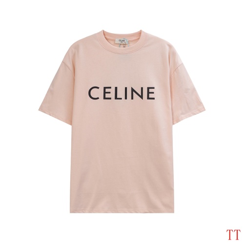 Cheap Celine T-Shirts Short Sleeved For Unisex #1264280 Replica Wholesale [$32.00 USD] [ITEM#1264280] on Replica Celine T-Shirts