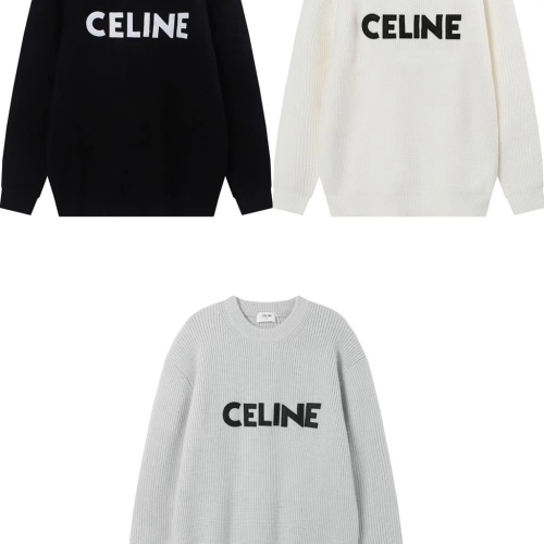 Cheap Celine Sweaters Long Sleeved For Unisex #1264283 Replica Wholesale [$52.00 USD] [ITEM#1264283] on Replica Celine Sweaters