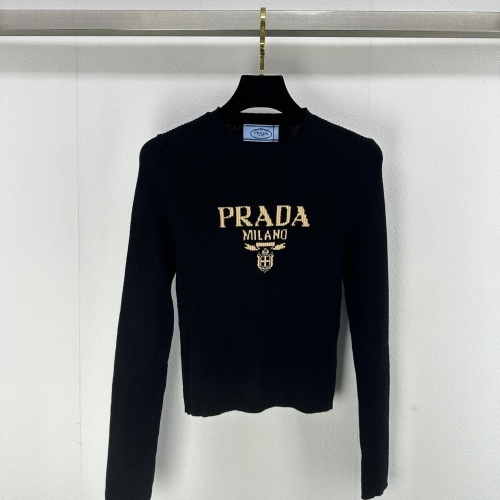 Cheap Prada Sweater Long Sleeved For Women #1264337 Replica Wholesale [$88.00 USD] [ITEM#1264337] on Replica Prada Sweater