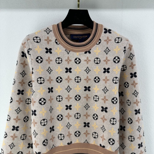 Cheap Louis Vuitton LV Sweaters Long Sleeved For Women #1264340 Replica Wholesale [$98.00 USD] [ITEM#1264340] on Replica Louis Vuitton LV Sweaters