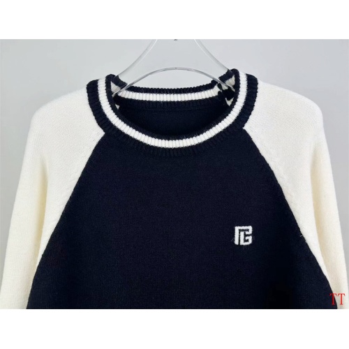 Cheap Balmain Sweaters Long Sleeved For Unisex #1264341 Replica Wholesale [$48.00 USD] [ITEM#1264341] on Replica Balmain Sweaters