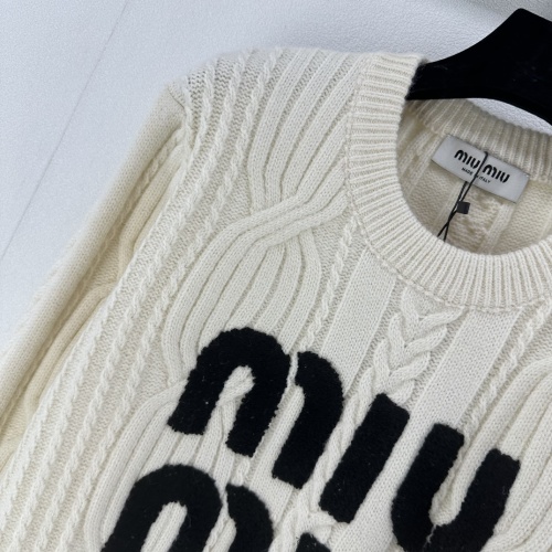 Cheap MIU MIU Sweater Long Sleeved For Women #1264347 Replica Wholesale [$96.00 USD] [ITEM#1264347] on Replica MIU MIU Sweater