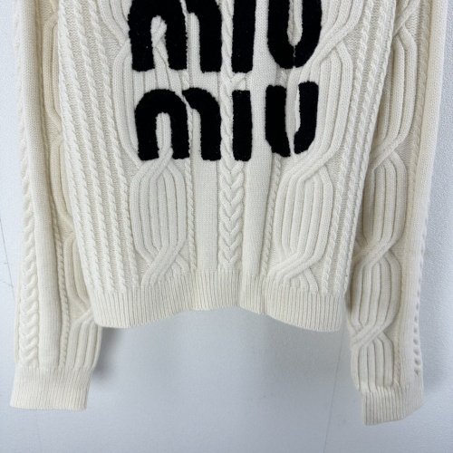 Cheap MIU MIU Sweater Long Sleeved For Women #1264347 Replica Wholesale [$96.00 USD] [ITEM#1264347] on Replica MIU MIU Sweater