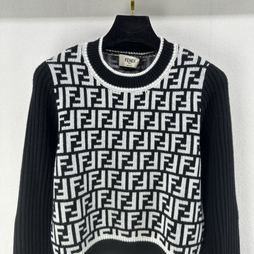 Cheap Fendi Sweaters Long Sleeved For Women #1264366 Replica Wholesale [$92.00 USD] [ITEM#1264366] on Replica Fendi Sweaters