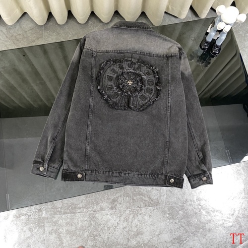 Cheap Chrome Hearts Jackets Long Sleeved For Men #1264385 Replica Wholesale [$85.00 USD] [ITEM#1264385] on Replica Chrome Hearts Jackets