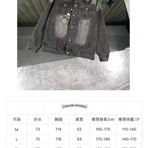 Cheap Chrome Hearts Jackets Long Sleeved For Men #1264385 Replica Wholesale [$85.00 USD] [ITEM#1264385] on Replica Chrome Hearts Jackets