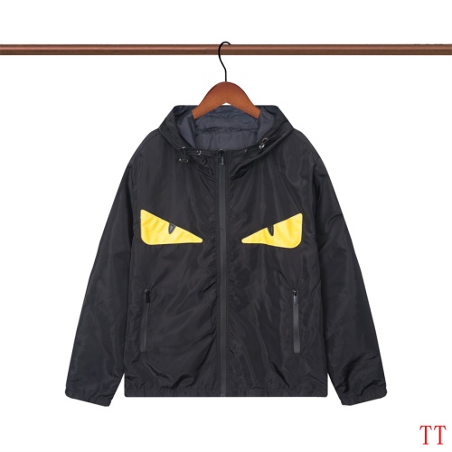 Cheap Fendi Jackets Long Sleeved For Men #1264391 Replica Wholesale [$60.00 USD] [ITEM#1264391] on Replica Fendi Jackets