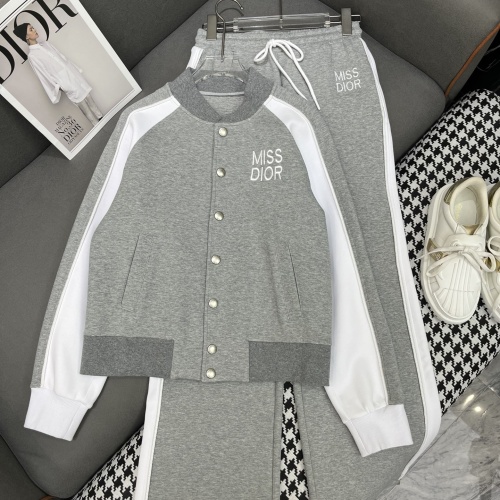 Cheap Christian Dior Tracksuits Long Sleeved For Women #1264413 Replica Wholesale [$108.00 USD] [ITEM#1264413] on Replica Christian Dior Tracksuits