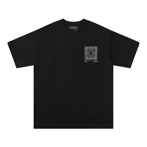 Cheap Amiri T-Shirts Short Sleeved For Unisex #1264421 Replica Wholesale [$32.00 USD] [ITEM#1264421] on Replica Amiri T-Shirts