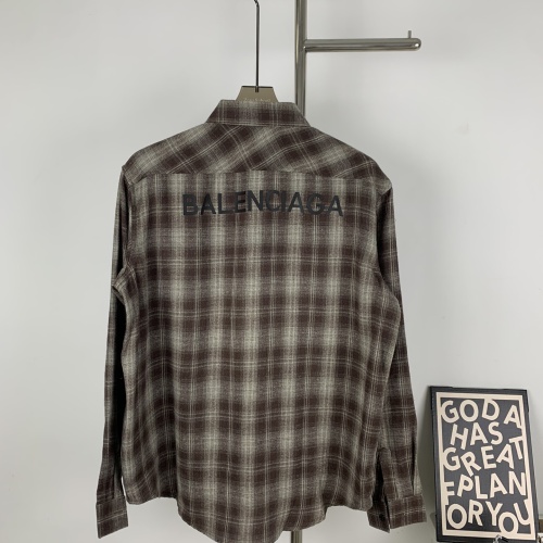 Cheap Balenciaga Shirts Long Sleeved For Unisex #1264461 Replica Wholesale [$52.00 USD] [ITEM#1264461] on Replica Balenciaga Shirts