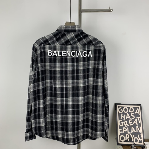 Cheap Balenciaga Shirts Long Sleeved For Unisex #1264462 Replica Wholesale [$52.00 USD] [ITEM#1264462] on Replica Balenciaga Shirts