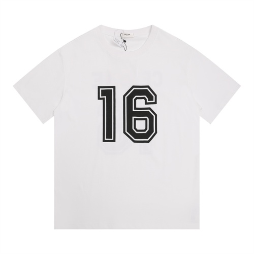 Cheap Celine T-Shirts Short Sleeved For Unisex #1264474 Replica Wholesale [$36.00 USD] [ITEM#1264474] on Replica Celine T-Shirts