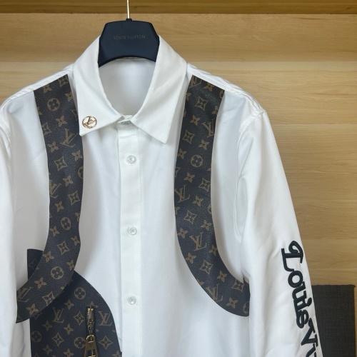 Cheap Louis Vuitton LV Shirts Long Sleeved For Unisex #1264477 Replica Wholesale [$64.00 USD] [ITEM#1264477] on Replica Louis Vuitton LV Shirts