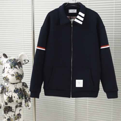 Cheap Thom Browne Jackets Long Sleeved For Unisex #1264484 Replica Wholesale [$85.00 USD] [ITEM#1264484] on Replica Thom Browne Jackets