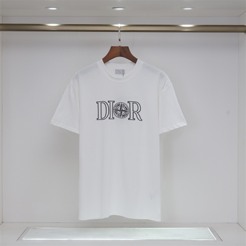 Cheap Christian Dior T-Shirts Short Sleeved For Unisex #1264485 Replica Wholesale [$32.00 USD] [ITEM#1264485] on Replica Christian Dior T-Shirts