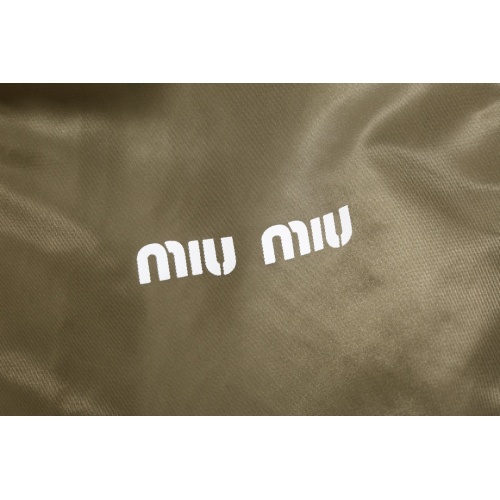 Cheap MIU MIU Coat Long Sleeved For Unisex #1264487 Replica Wholesale [$98.00 USD] [ITEM#1264487] on Replica MIU MIU Jackets