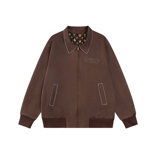 Cheap Louis Vuitton LV Jackets Long Sleeved For Unisex #1264515 Replica Wholesale [$85.00 USD] [ITEM#1264515] on Replica Louis Vuitton LV Jackets