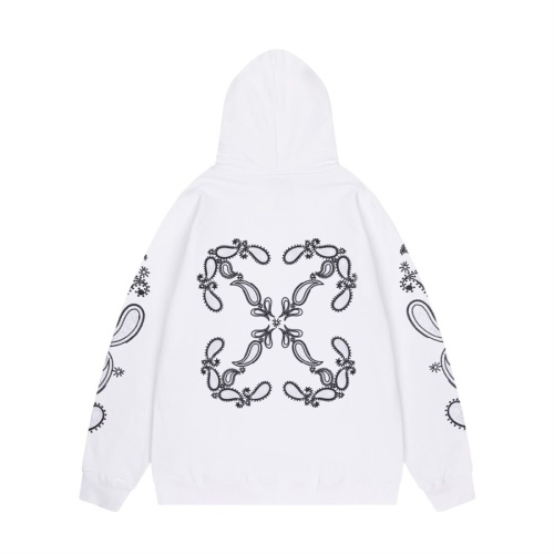 Cheap Off-White Hoodies Long Sleeved For Unisex #1264553 Replica Wholesale [$60.00 USD] [ITEM#1264553] on Replica Off-White Hoodies