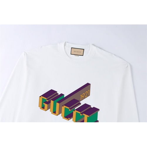 Cheap Gucci T-Shirts Long Sleeved For Unisex #1264595 Replica Wholesale [$56.00 USD] [ITEM#1264595] on Replica Gucci T-Shirts