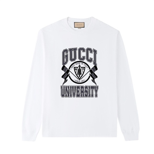 Cheap Gucci T-Shirts Long Sleeved For Unisex #1264597 Replica Wholesale [$56.00 USD] [ITEM#1264597] on Replica Gucci T-Shirts