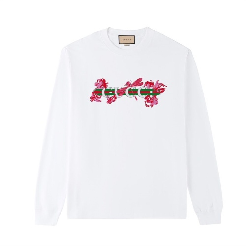 Cheap Gucci T-Shirts Long Sleeved For Unisex #1264599 Replica Wholesale [$56.00 USD] [ITEM#1264599] on Replica Gucci T-Shirts