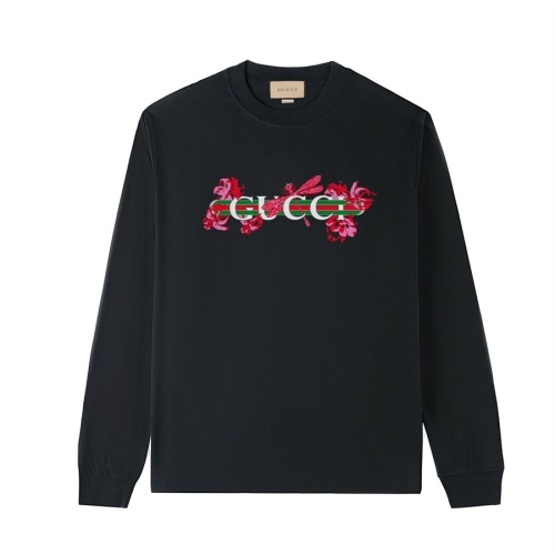 Cheap Gucci T-Shirts Long Sleeved For Unisex #1264600 Replica Wholesale [$56.00 USD] [ITEM#1264600] on Replica Gucci T-Shirts