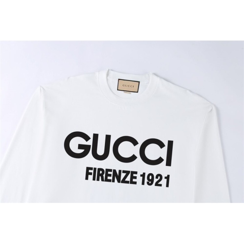 Cheap Gucci T-Shirts Long Sleeved For Unisex #1264601 Replica Wholesale [$56.00 USD] [ITEM#1264601] on Replica Gucci T-Shirts