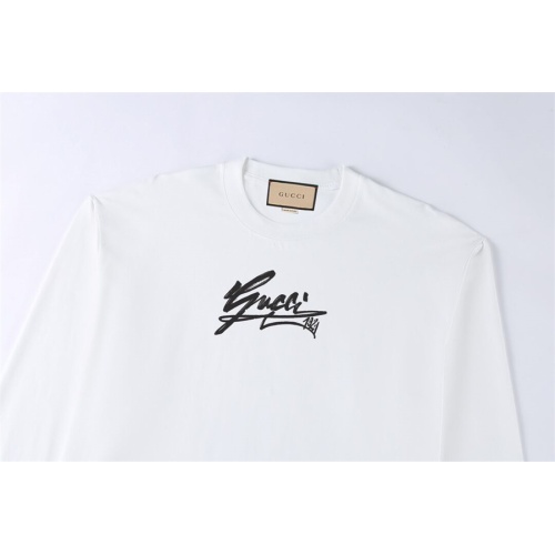 Cheap Gucci T-Shirts Long Sleeved For Unisex #1264603 Replica Wholesale [$56.00 USD] [ITEM#1264603] on Replica Gucci T-Shirts