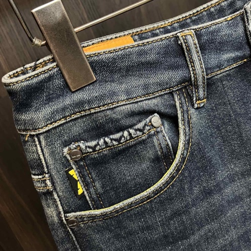 Cheap Fendi Jeans For Men #1264633 Replica Wholesale [$88.00 USD] [ITEM#1264633] on Replica Fendi Jeans