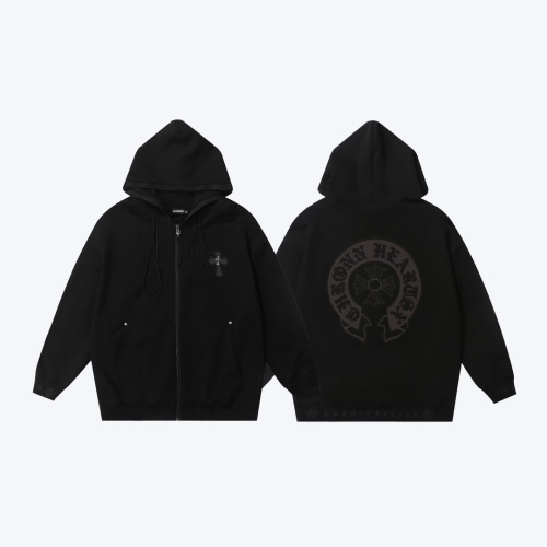 Cheap Chrome Hearts Hoodies Long Sleeved For Unisex #1264637 Replica Wholesale [$98.00 USD] [ITEM#1264637] on Replica Chrome Hearts Hoodies