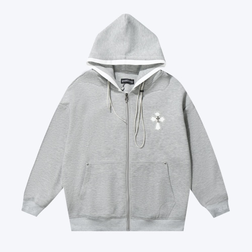 Cheap Chrome Hearts Hoodies Long Sleeved For Unisex #1264638 Replica Wholesale [$98.00 USD] [ITEM#1264638] on Replica Chrome Hearts Hoodies