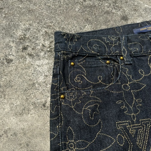 Cheap Louis Vuitton LV Jeans For Unisex #1264666 Replica Wholesale [$64.00 USD] [ITEM#1264666] on Replica Louis Vuitton LV Jeans