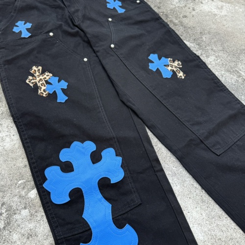 Cheap Chrome Hearts Jeans For Men #1264701 Replica Wholesale [$64.00 USD] [ITEM#1264701] on Replica Chrome Hearts Jeans