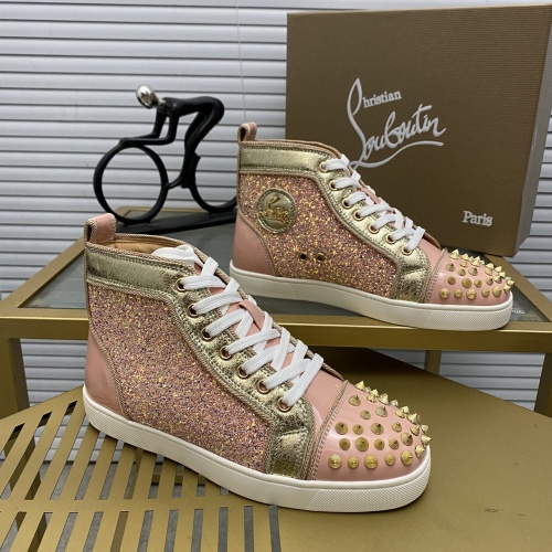 Christian Louboutin High Top Shoes For Men #1264712