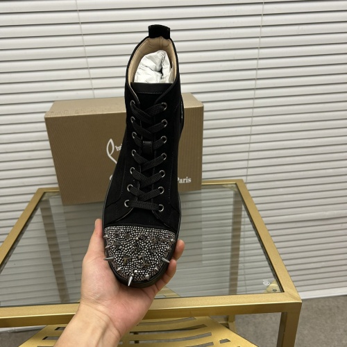 Cheap Christian Louboutin High Top Shoes For Women #1264713 Replica Wholesale [$96.00 USD] [ITEM#1264713] on Replica Christian Louboutin High Top Shoes