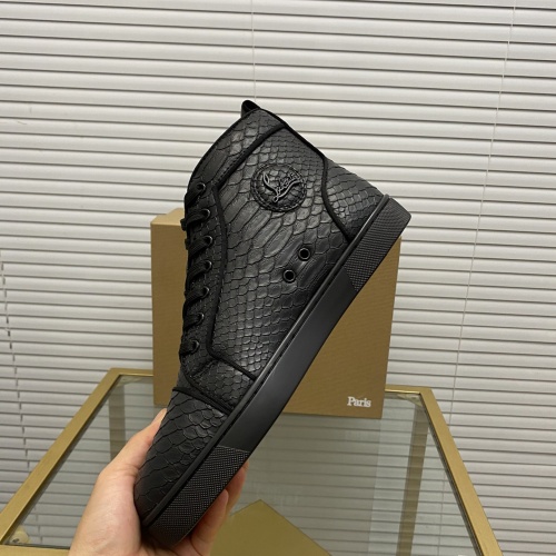 Cheap Christian Louboutin High Top Shoes For Women #1264719 Replica Wholesale [$92.00 USD] [ITEM#1264719] on Replica Christian Louboutin High Top Shoes