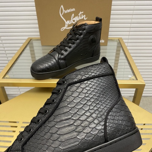 Cheap Christian Louboutin High Top Shoes For Women #1264719 Replica Wholesale [$92.00 USD] [ITEM#1264719] on Replica Christian Louboutin High Top Shoes