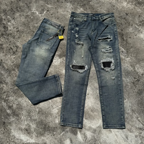 Cheap Amiri Jeans For Men #1264721 Replica Wholesale [$52.00 USD] [ITEM#1264721] on Replica Amiri Jeans