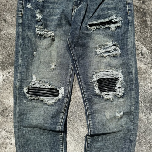 Cheap Amiri Jeans For Men #1264721 Replica Wholesale [$52.00 USD] [ITEM#1264721] on Replica Amiri Jeans