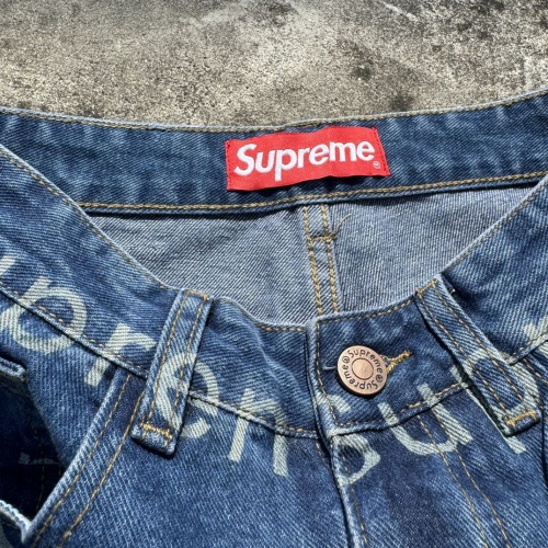 Cheap Supreme Jeans For Men #1264731 Replica Wholesale [$52.00 USD] [ITEM#1264731] on Replica Supreme Jeans