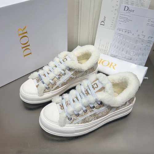 Cheap Christian Dior Casual Shoes For Women #1264737 Replica Wholesale [$105.00 USD] [ITEM#1264737] on Replica Christian Dior Casual Shoes