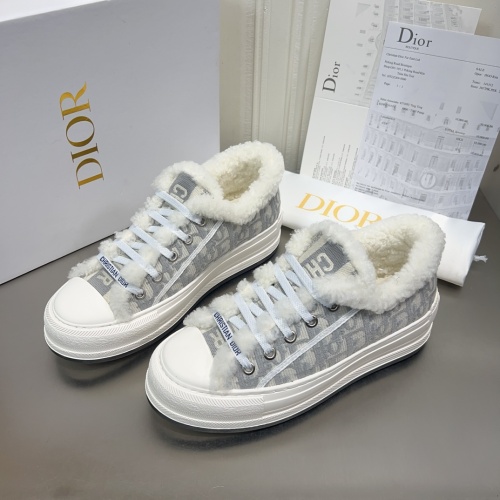 Cheap Christian Dior Casual Shoes For Women #1264739 Replica Wholesale [$105.00 USD] [ITEM#1264739] on Replica Christian Dior Casual Shoes