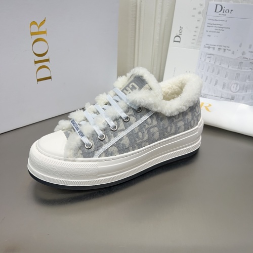 Cheap Christian Dior Casual Shoes For Women #1264739 Replica Wholesale [$105.00 USD] [ITEM#1264739] on Replica Christian Dior Casual Shoes