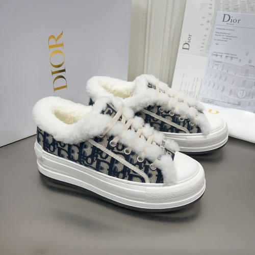 Cheap Christian Dior Casual Shoes For Women #1264740 Replica Wholesale [$105.00 USD] [ITEM#1264740] on Replica Christian Dior Casual Shoes