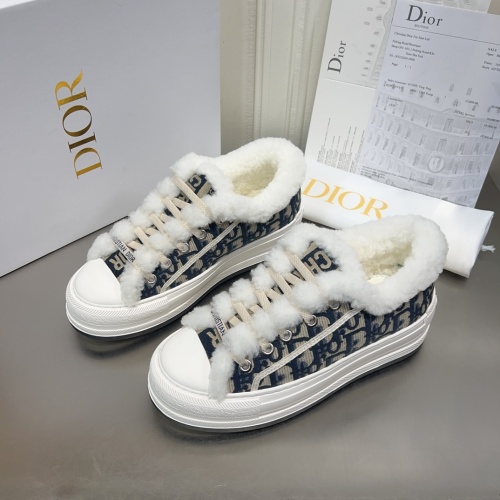 Cheap Christian Dior Casual Shoes For Women #1264740 Replica Wholesale [$105.00 USD] [ITEM#1264740] on Replica Christian Dior Casual Shoes