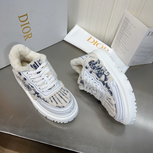 Cheap Christian Dior Casual Shoes For Women #1264743 Replica Wholesale [$105.00 USD] [ITEM#1264743] on Replica Christian Dior Casual Shoes