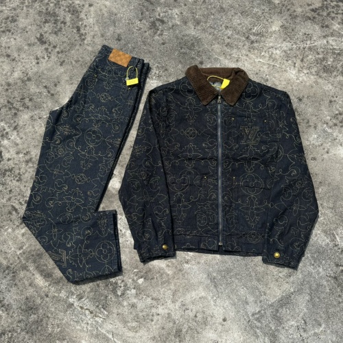 Cheap Louis Vuitton LV Tracksuits Long Sleeved For Unisex #1264747 Replica Wholesale [$125.00 USD] [ITEM#1264747] on Replica Louis Vuitton LV Tracksuits