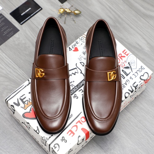 Cheap Dolce &amp; Gabbana D&amp;G Leather Shoes For Men #1264771 Replica Wholesale [$82.00 USD] [ITEM#1264771] on Replica Dolce &amp; Gabbana D&amp;G Leather Shoes