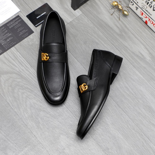 Cheap Dolce &amp; Gabbana D&amp;G Leather Shoes For Men #1264776 Replica Wholesale [$82.00 USD] [ITEM#1264776] on Replica Dolce &amp; Gabbana D&amp;G Leather Shoes